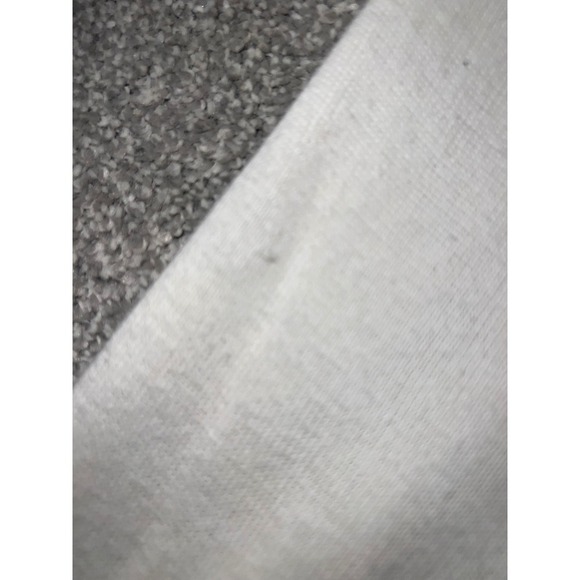 Theory Off-White Sweater Sz M Cotton Cashmere Blend Preppy Minimalist Luxury - Picture 7 of 9